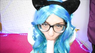 Nicole Eden - Hentai Girl Cums On Your Dick
