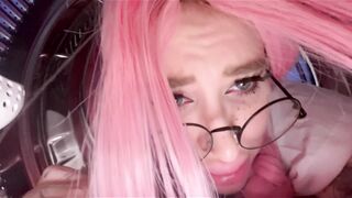 Peachgardensofficial - My Stupid Stepsister Stuck in a washing machine