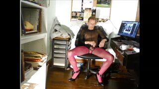 BOB MILGATE- PINK OVER BLACK