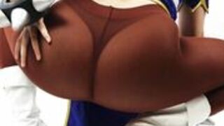 VirtualGeisha - Chun Li Takes Two Cocks Like A True Slut