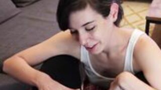 MissMiserlou - GF's First Handjob Edging Cumshot